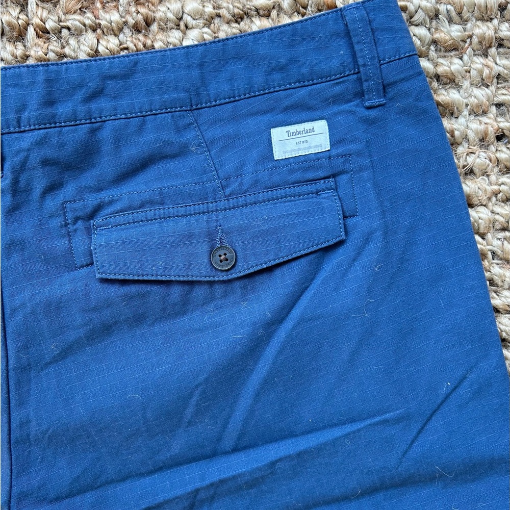NWT Timberland Men’s Lightweight Flat Front Chino Shorts - Picture 12 of 13